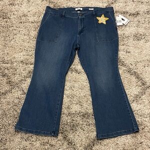 NWT Nine West Women’s SZ 18W Medium Wash Bootcut Jeans